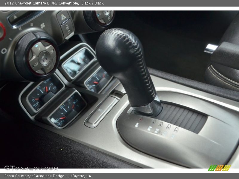 Black / Black 2012 Chevrolet Camaro LT/RS Convertible