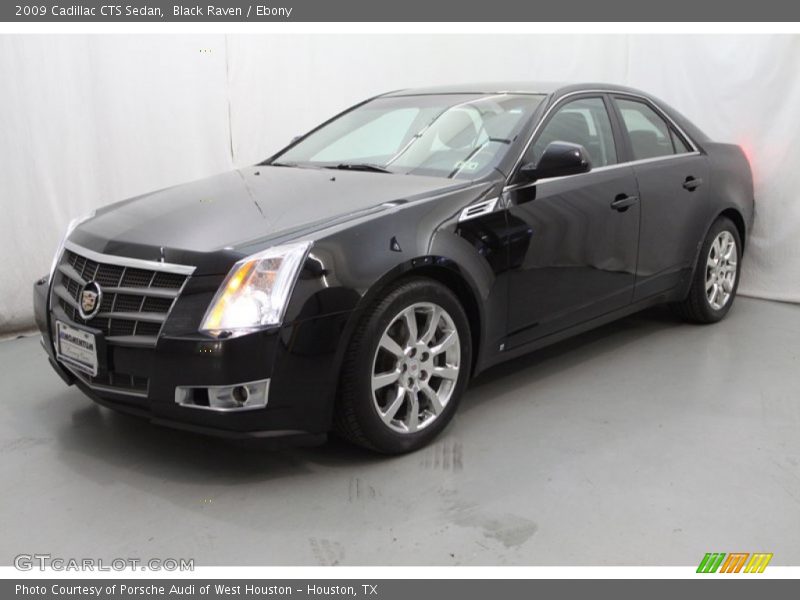 Black Raven / Ebony 2009 Cadillac CTS Sedan