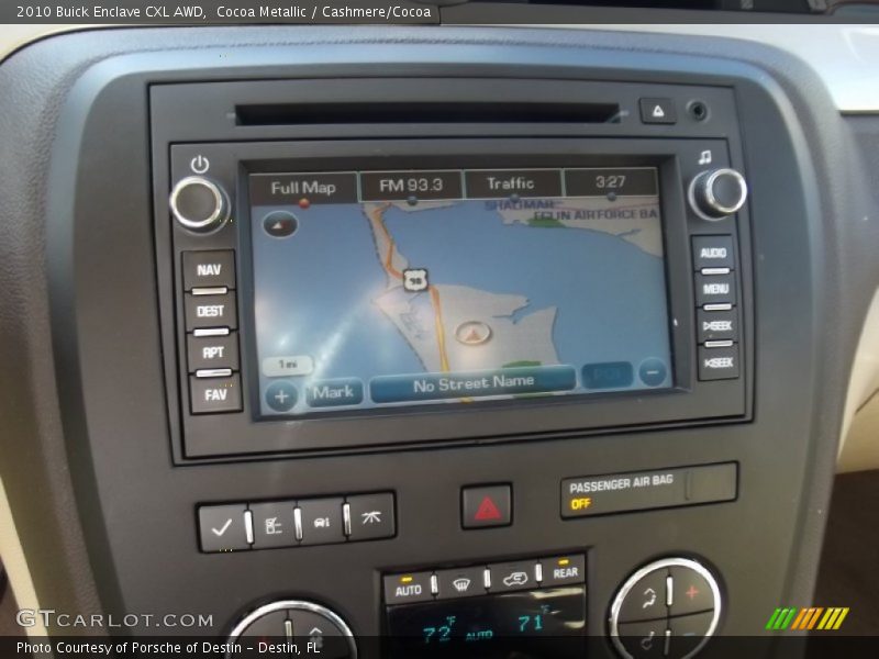 Navigation of 2010 Enclave CXL AWD