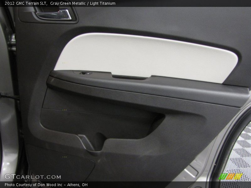 Gray Green Metallic / Light Titanium 2012 GMC Terrain SLT