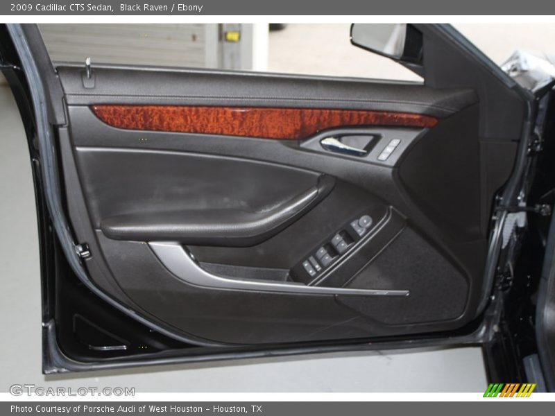Black Raven / Ebony 2009 Cadillac CTS Sedan