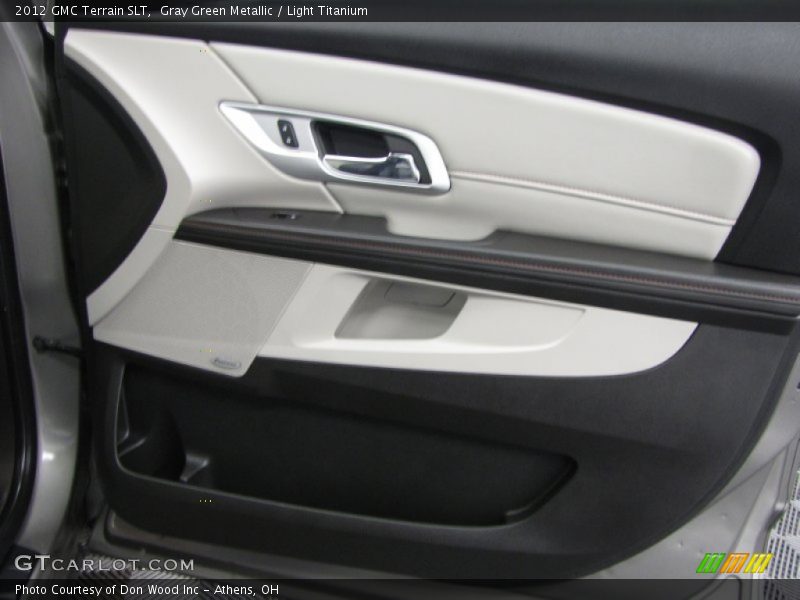 Gray Green Metallic / Light Titanium 2012 GMC Terrain SLT