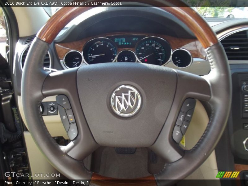  2010 Enclave CXL AWD Steering Wheel