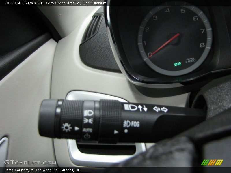 Gray Green Metallic / Light Titanium 2012 GMC Terrain SLT