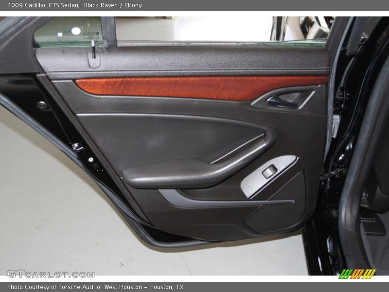 Black Raven / Ebony 2009 Cadillac CTS Sedan