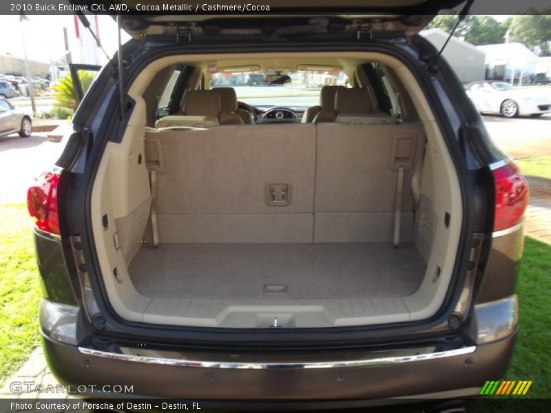  2010 Enclave CXL AWD Trunk