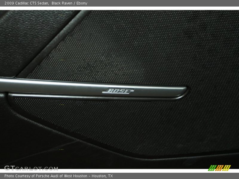 Black Raven / Ebony 2009 Cadillac CTS Sedan
