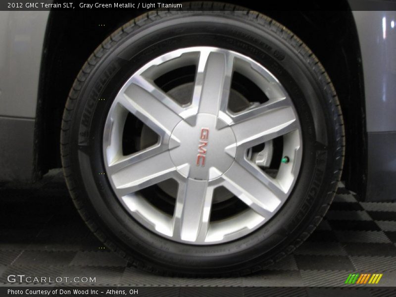 Gray Green Metallic / Light Titanium 2012 GMC Terrain SLT
