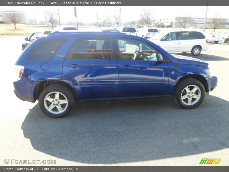 Laser Blue Metallic / Light Cashmere 2005 Chevrolet Equinox LT AWD
