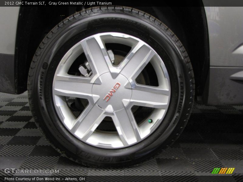 Gray Green Metallic / Light Titanium 2012 GMC Terrain SLT