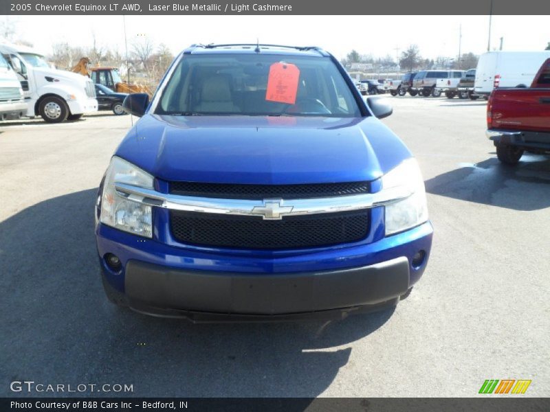 Laser Blue Metallic / Light Cashmere 2005 Chevrolet Equinox LT AWD