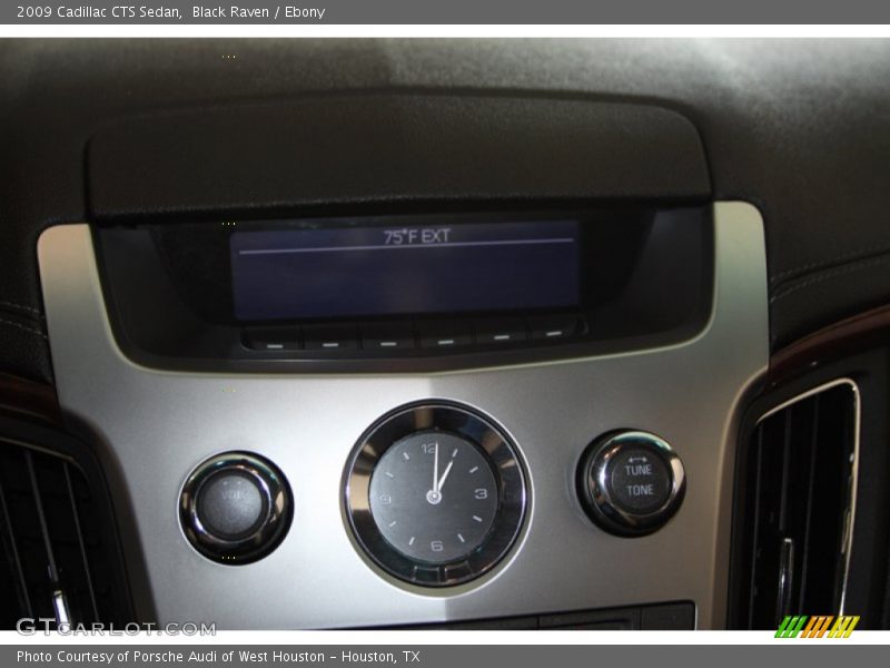 Black Raven / Ebony 2009 Cadillac CTS Sedan