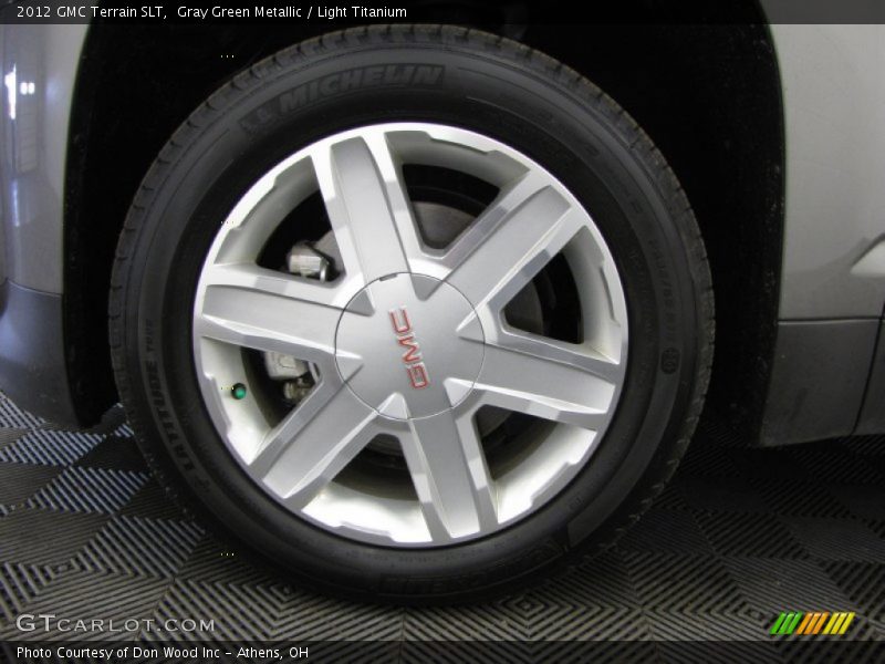 Gray Green Metallic / Light Titanium 2012 GMC Terrain SLT