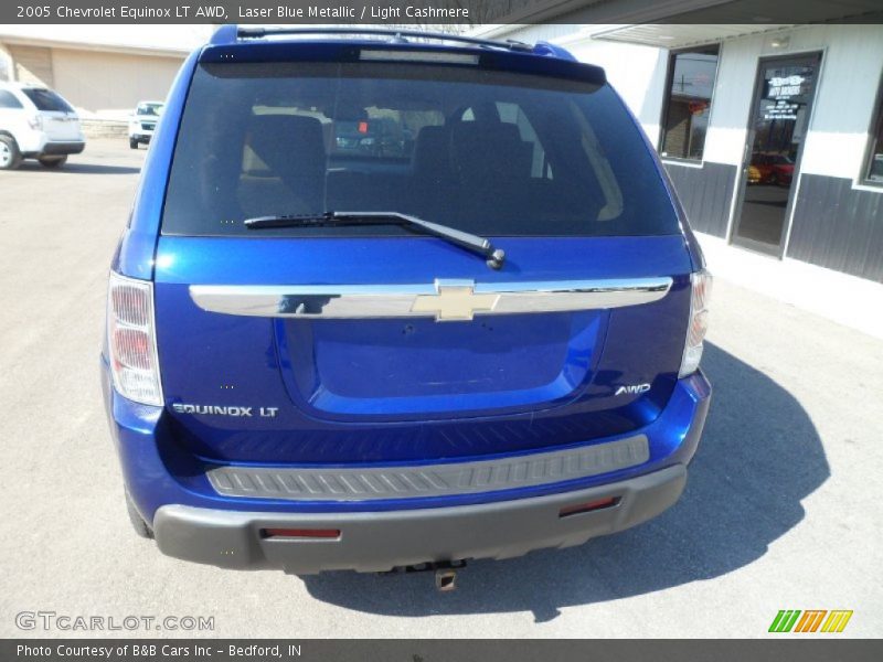 Laser Blue Metallic / Light Cashmere 2005 Chevrolet Equinox LT AWD