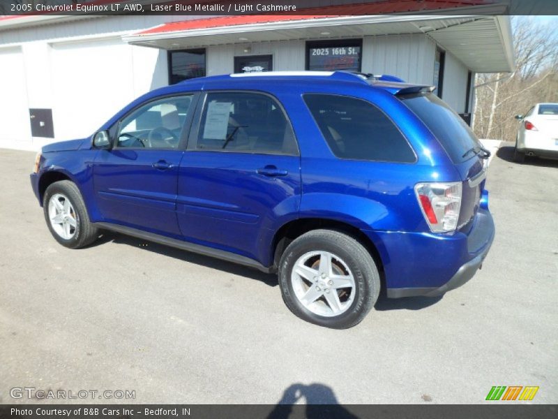 Laser Blue Metallic / Light Cashmere 2005 Chevrolet Equinox LT AWD