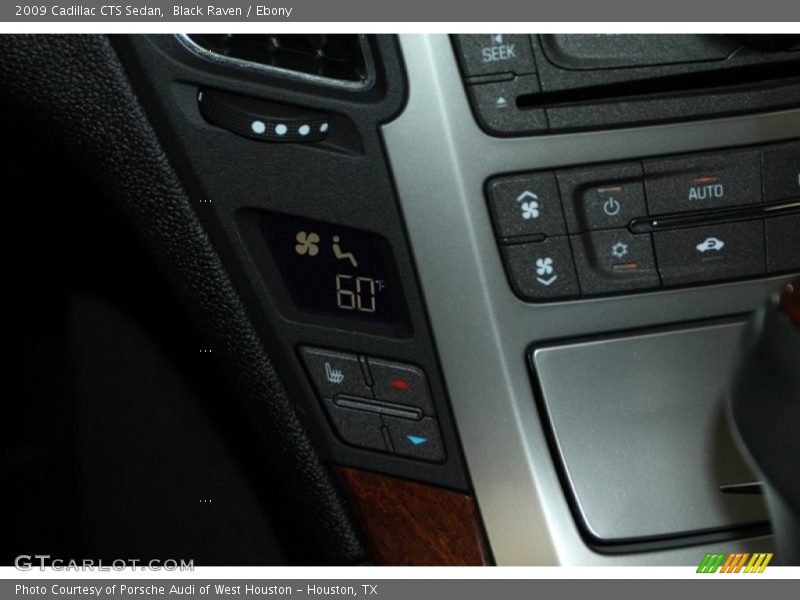 Black Raven / Ebony 2009 Cadillac CTS Sedan