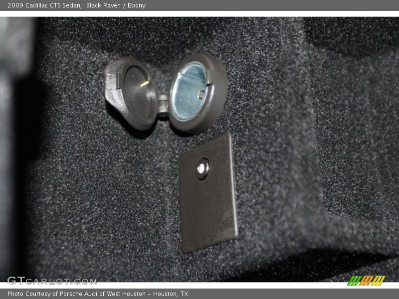Black Raven / Ebony 2009 Cadillac CTS Sedan