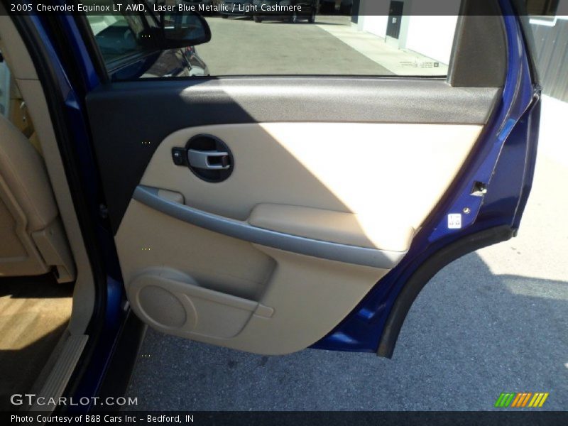 Laser Blue Metallic / Light Cashmere 2005 Chevrolet Equinox LT AWD