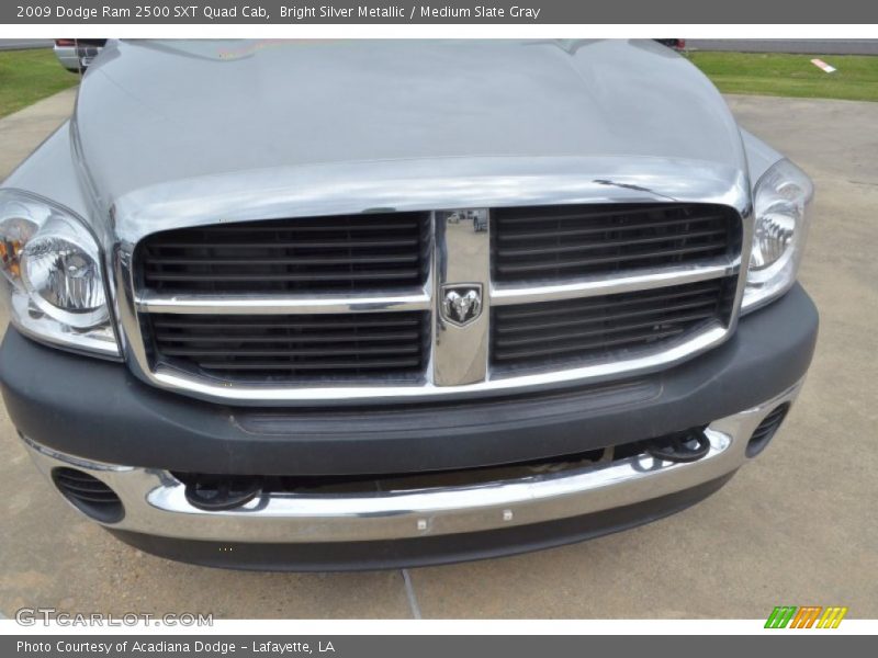 Bright Silver Metallic / Medium Slate Gray 2009 Dodge Ram 2500 SXT Quad Cab