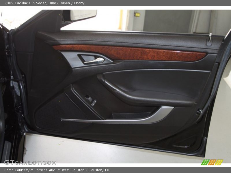 Black Raven / Ebony 2009 Cadillac CTS Sedan