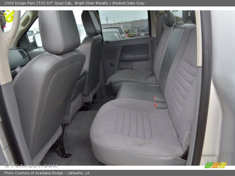 Bright Silver Metallic / Medium Slate Gray 2009 Dodge Ram 2500 SXT Quad Cab