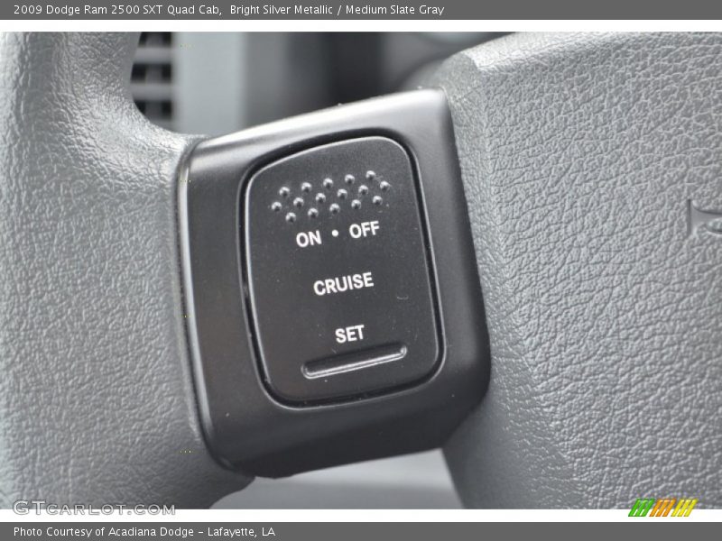 Bright Silver Metallic / Medium Slate Gray 2009 Dodge Ram 2500 SXT Quad Cab
