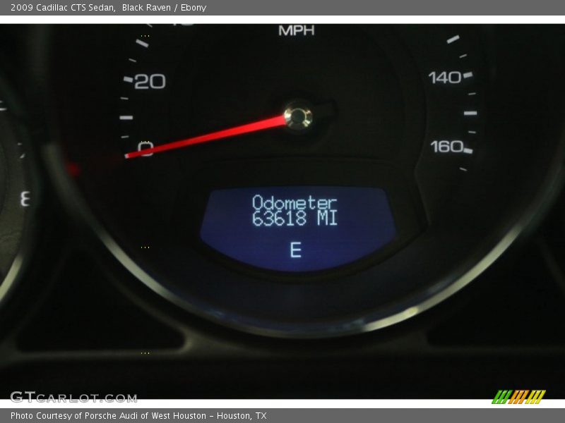 Black Raven / Ebony 2009 Cadillac CTS Sedan