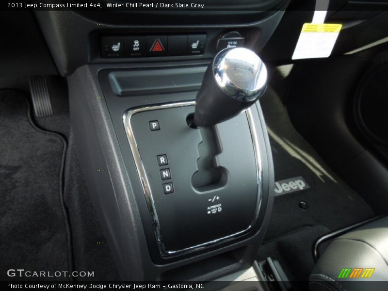  2013 Compass Limited 4x4 CVT II Automatic Shifter