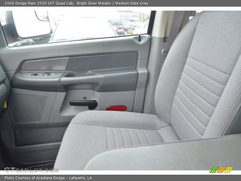 Bright Silver Metallic / Medium Slate Gray 2009 Dodge Ram 2500 SXT Quad Cab