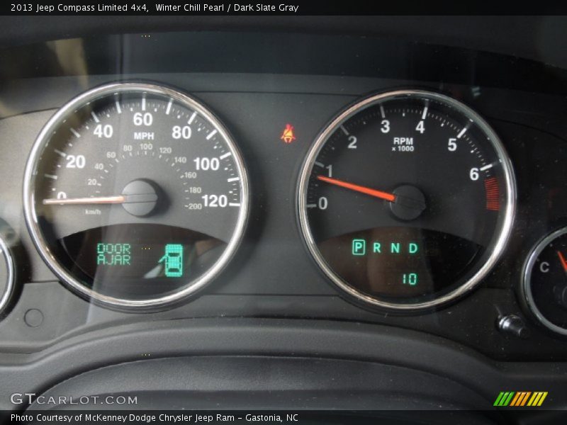  2013 Compass Limited 4x4 Limited 4x4 Gauges
