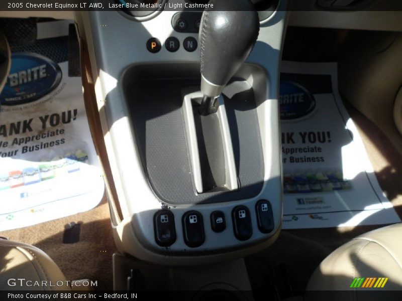 Laser Blue Metallic / Light Cashmere 2005 Chevrolet Equinox LT AWD
