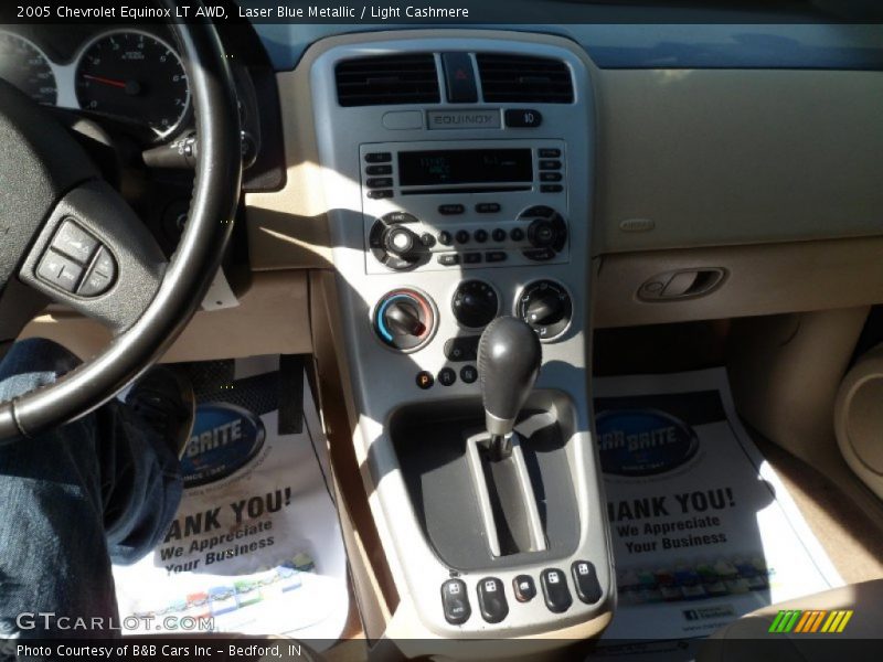 Laser Blue Metallic / Light Cashmere 2005 Chevrolet Equinox LT AWD