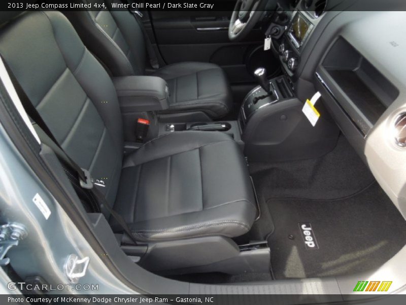 Front Seat of 2013 Compass Limited 4x4