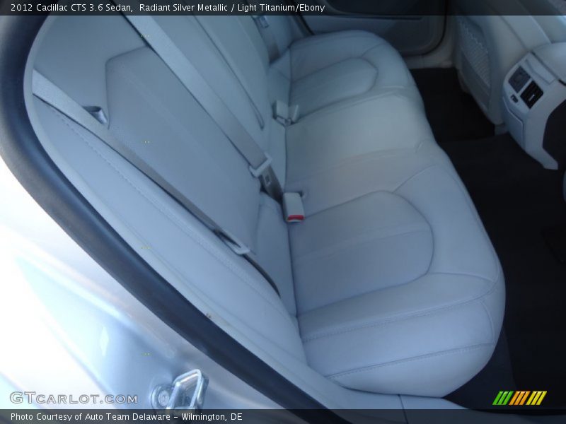 Radiant Silver Metallic / Light Titanium/Ebony 2012 Cadillac CTS 3.6 Sedan