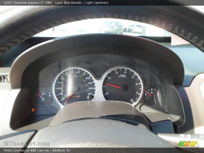 Laser Blue Metallic / Light Cashmere 2005 Chevrolet Equinox LT AWD