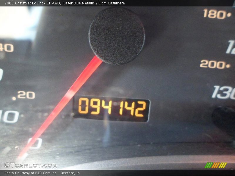 Laser Blue Metallic / Light Cashmere 2005 Chevrolet Equinox LT AWD
