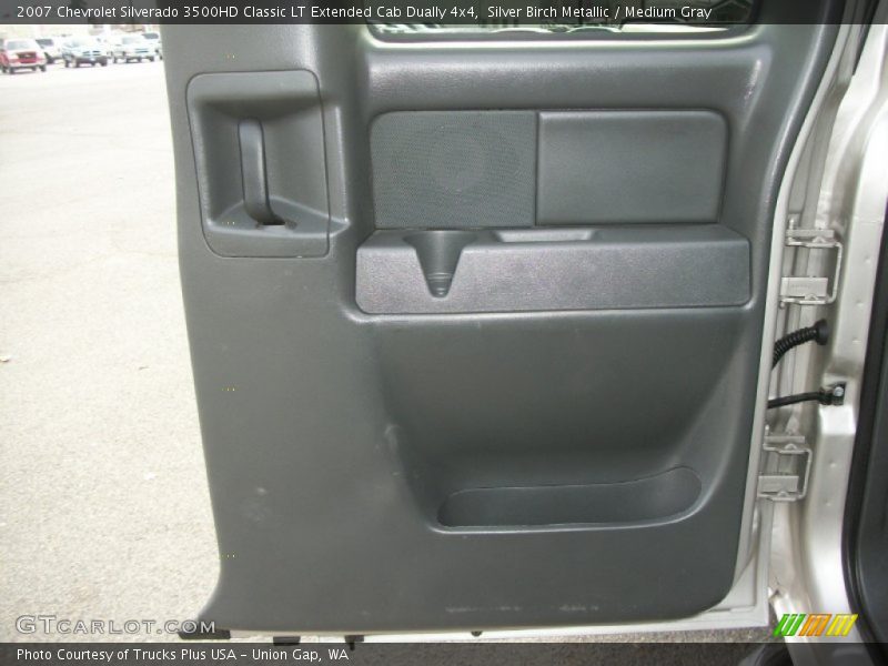 Silver Birch Metallic / Medium Gray 2007 Chevrolet Silverado 3500HD Classic LT Extended Cab Dually 4x4