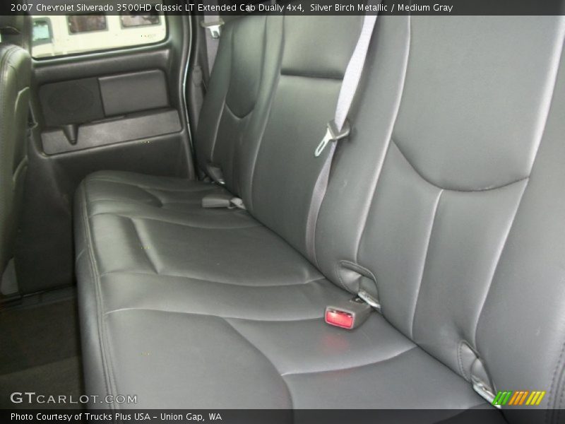 Silver Birch Metallic / Medium Gray 2007 Chevrolet Silverado 3500HD Classic LT Extended Cab Dually 4x4