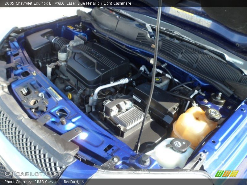 Laser Blue Metallic / Light Cashmere 2005 Chevrolet Equinox LT AWD