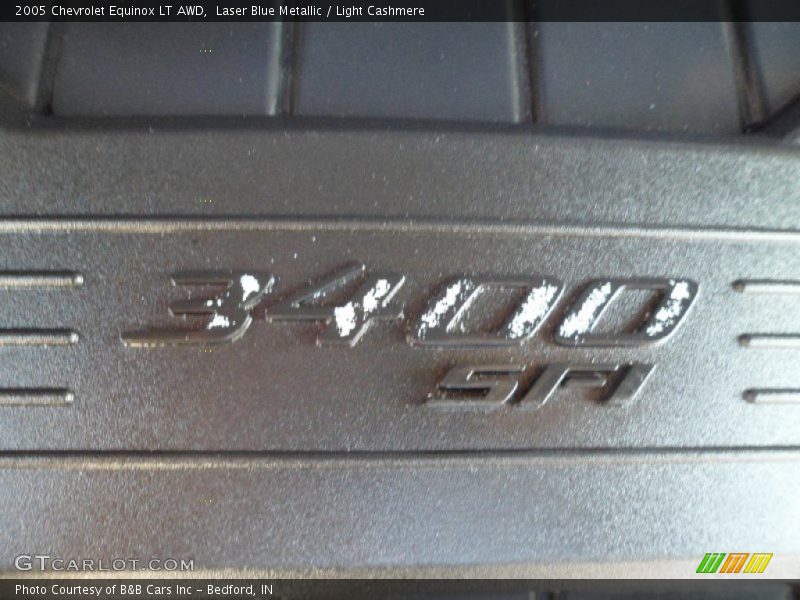 Laser Blue Metallic / Light Cashmere 2005 Chevrolet Equinox LT AWD