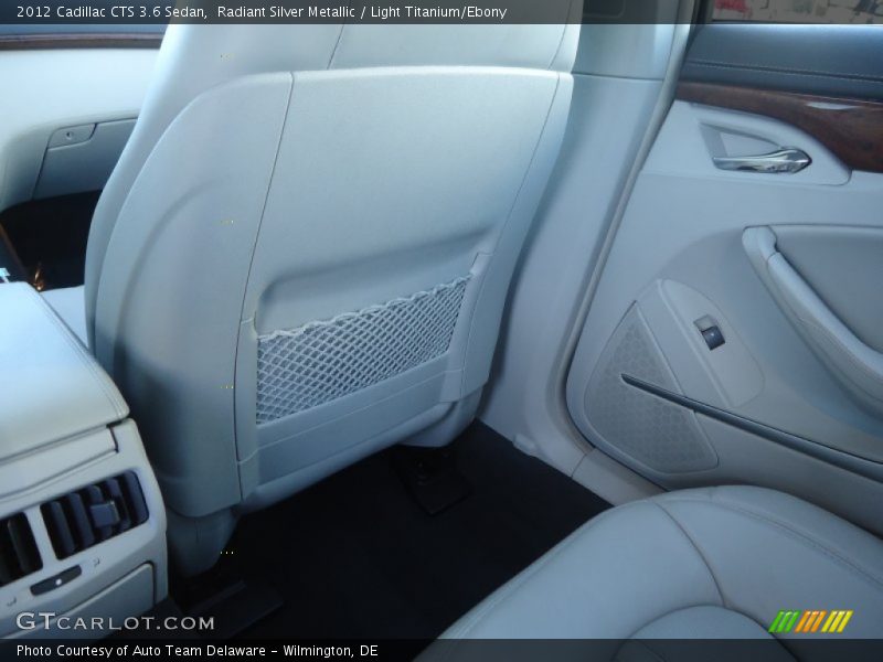 Radiant Silver Metallic / Light Titanium/Ebony 2012 Cadillac CTS 3.6 Sedan