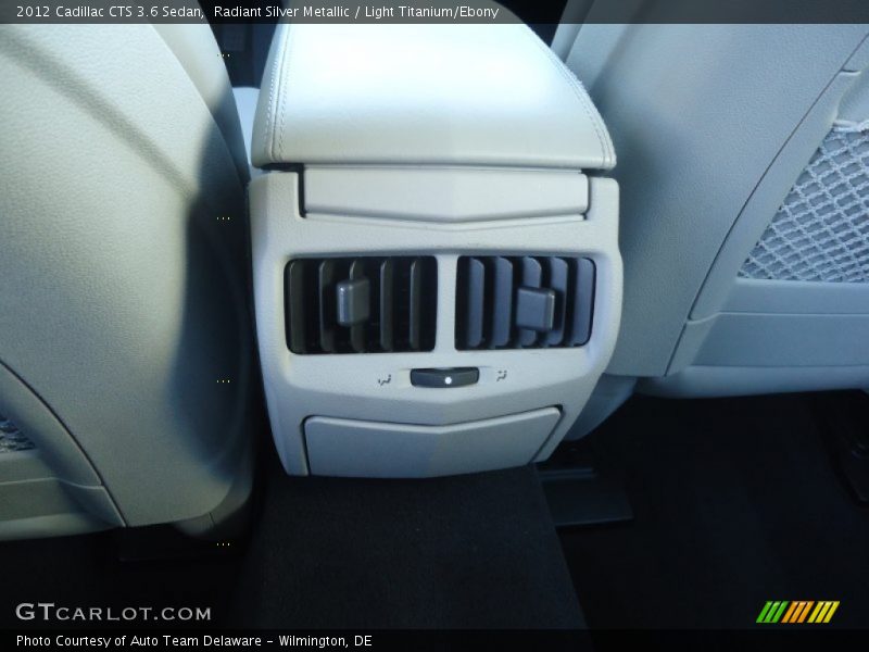 Radiant Silver Metallic / Light Titanium/Ebony 2012 Cadillac CTS 3.6 Sedan