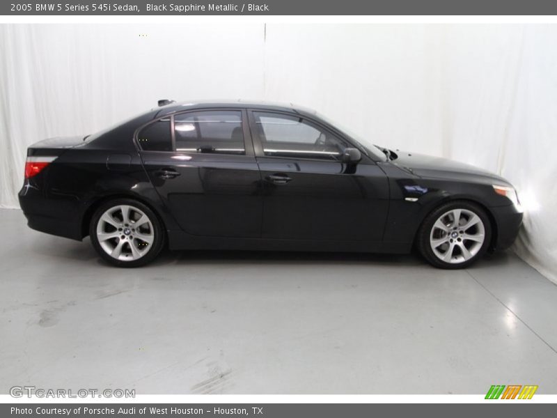  2005 5 Series 545i Sedan Black Sapphire Metallic