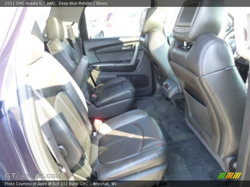 Deep Blue Metallic / Ebony 2011 GMC Acadia SLT AWD