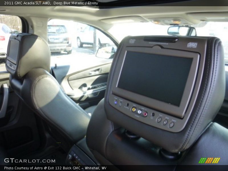 Deep Blue Metallic / Ebony 2011 GMC Acadia SLT AWD