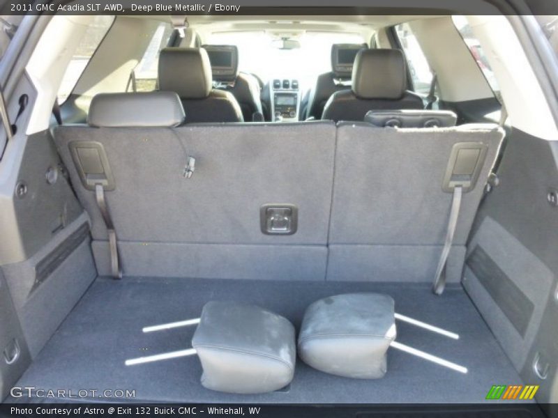Deep Blue Metallic / Ebony 2011 GMC Acadia SLT AWD