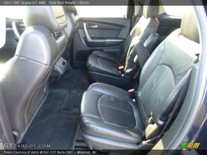 Deep Blue Metallic / Ebony 2011 GMC Acadia SLT AWD