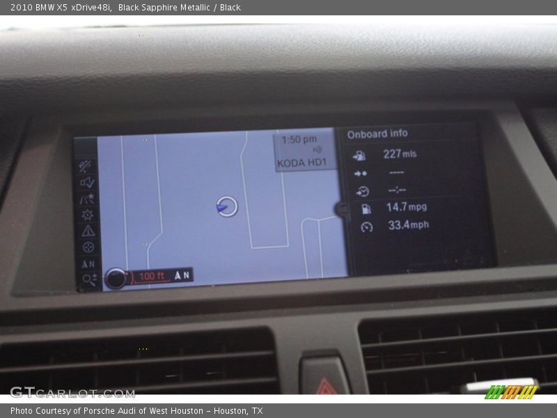 Black Sapphire Metallic / Black 2010 BMW X5 xDrive48i