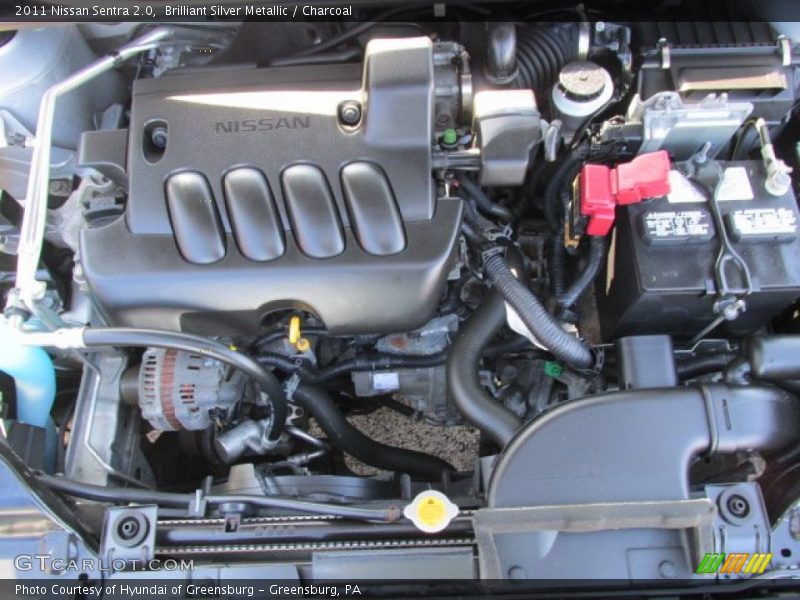  2011 Sentra 2.0 Engine - 2.5 Liter DOHC 16-Valve CVTCS 4 Cylinder