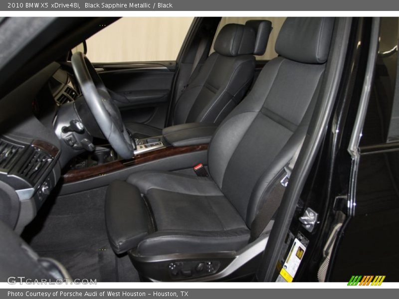 Black Sapphire Metallic / Black 2010 BMW X5 xDrive48i